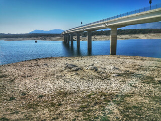 Obraz premium big bridge over a river