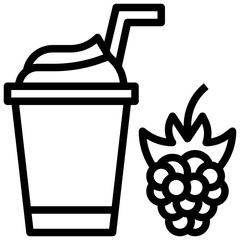 RASBERRY filled outline icon,linear,outline,graphic,illustration