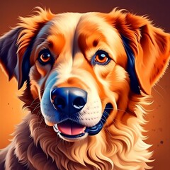 Ai generated dog picture 
