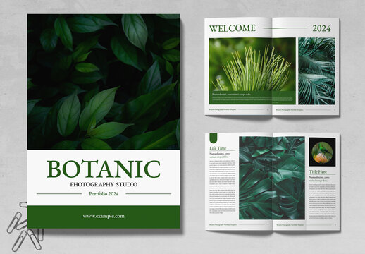 Botanical Photography Template