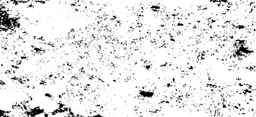Rough black and white texture vector. Distressed overlay texture. Grunge background. Abstract textured effect. Vector Illustration. Black isolated on white background. EPS10