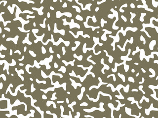 Camouflage vector pattern: hiding the beauty of nature
