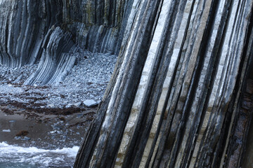 The Flysch formations on the Basque country