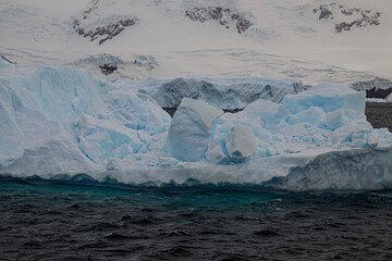 Sailing around Port Lockroy/ Damay Point Antarctica