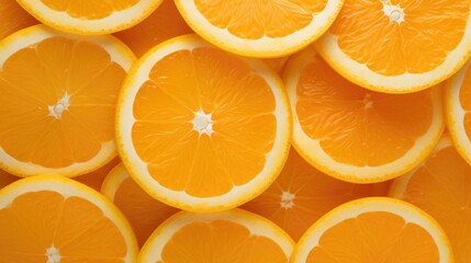 orange slices background. Generaive Ai