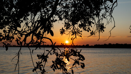 Outer Banks sunset Kitty Hawk
