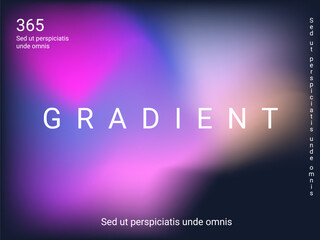 Liquid on colorful background. Bright mesh blurred pattern in pink, blue, green tones.