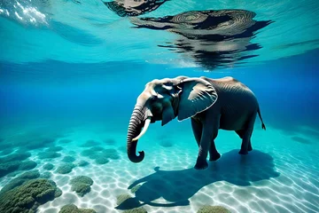 Möbelaufkleber elephant © qaiser