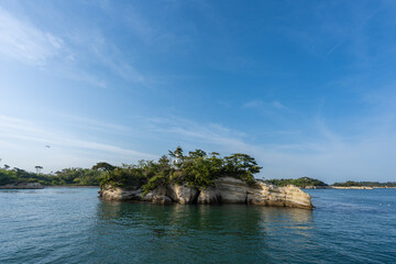 Fototapeta premium 日本三景 松島 島巡り観光船