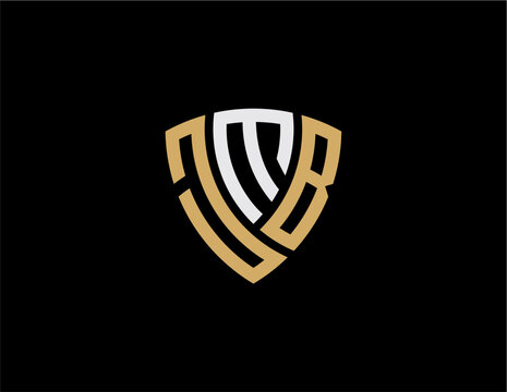 JMB creative letter logo design vector icon illustration