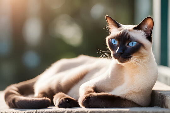 Popular Cat Portraits. Stunning photo of popular pet cat breeds