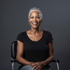 Older ladies wearing t shirts