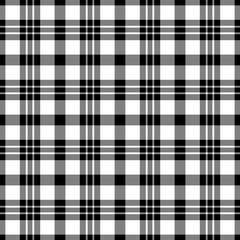 Background check tartan of seamless textile texture with a pattern plaid vector fabric.