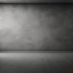Simple gray background, empty room for design