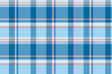 Check textile texture of pattern seamless tartan with a fabric vector plaid background.