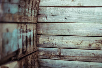 Vintage Style Rustic Weathered Barn Wood Background
