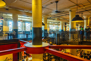 Ponce City Market 2nd Floor Staircase, Atlanta, Georgia
