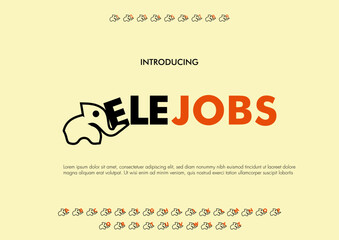  Modern Business Logo Design | Alphabet Design | Letters and Numbers | Elephant Logo Design