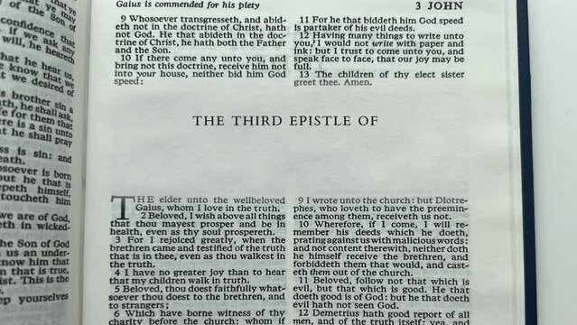 John, The Third Epistle General