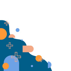 Abstract Shape Corner