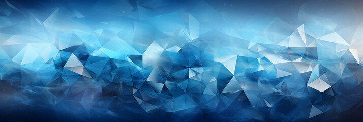 Obraz premium modern abstract blue background design with layers of textured made with AI