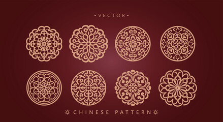 Chinese traditional decorative pattern	