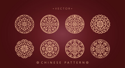 Chinese traditional decorative pattern	