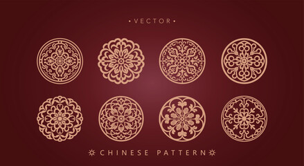 Chinese traditional decorative pattern	