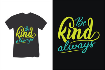 Keep it simple typography  t shirt design
