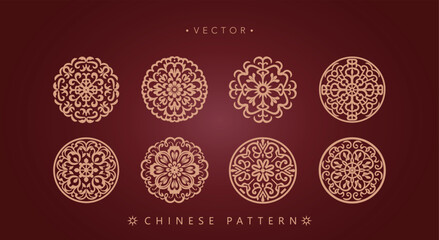 Chinese traditional decorative pattern	