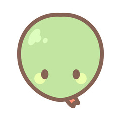 シンプルな蛇の顔⭐︎PNG