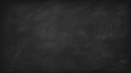 Foto op Plexiglas chalk blackboard background, ideal for educational and creative projects, with space for writing or drawing. Versatile design. AI Generated. © 1st footage