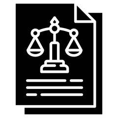 Legal Document Icon
