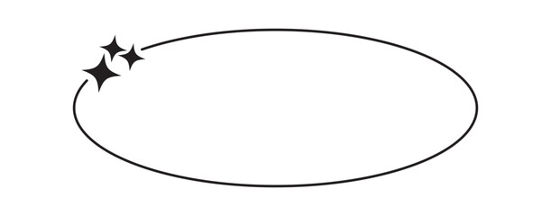 Modern minimalist aesthetic line elements