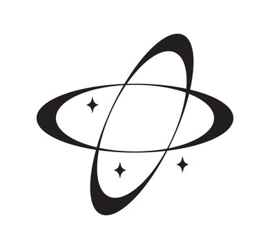 Modern minimalist aesthetic line elements