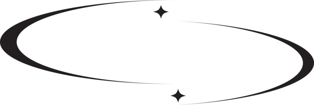 Modern minimalist aesthetic line elements