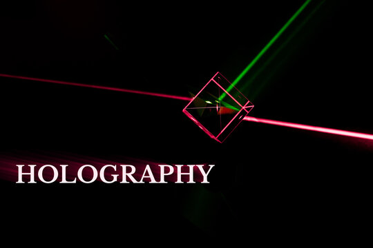Holography: Lasers create 3D images or holograms for artistic or scientific purpos