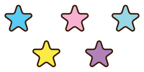 Set of stars
