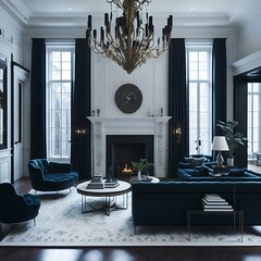 modern living room interior