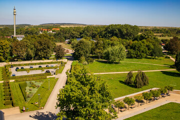 Ausblicke vom Schlossturm von Schloss Ehrenstein