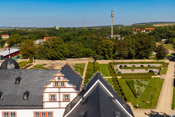 Ausblicke vom Schlossturm von Schloss Ehrenstein