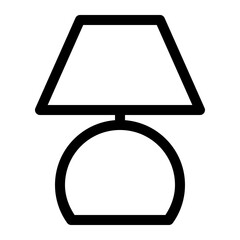 icon desk lamp high quality black style pixel perfect