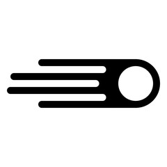 comet icon high quality black style pixel perfect