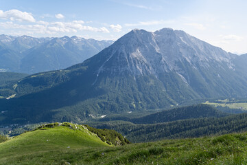 Landscape from the Alps mountains, Tyrol, Austria. Landscape with stone mountains.: Landscape in the mountains