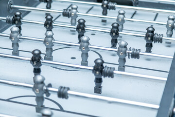 Table soccer plastic figures