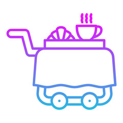 Obraz premium Room Service Icon