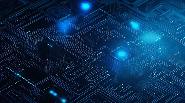 abstract technology, it industry, computer science, digital world, artificial metaverse computer abstract wallpaper illustration