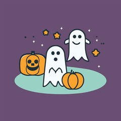 Ghosts illustration