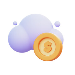 Cloud 3D Illustration