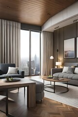 Fototapeta premium modern living room
